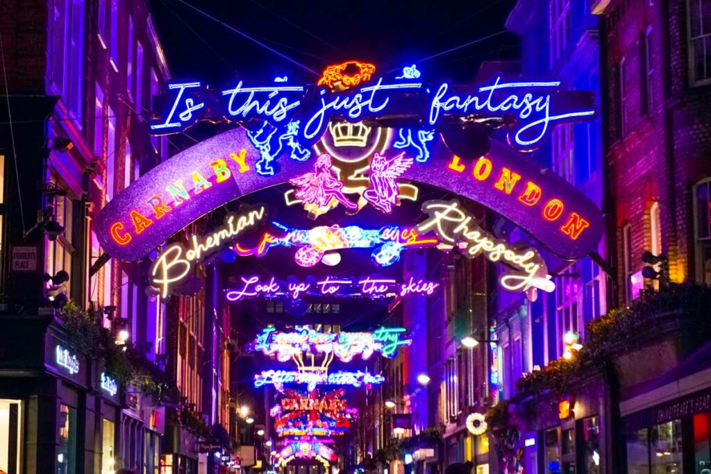 Carnaby Street Christmas 2022 The Best Christmas Lights In London: 2021 Guide — London X London
