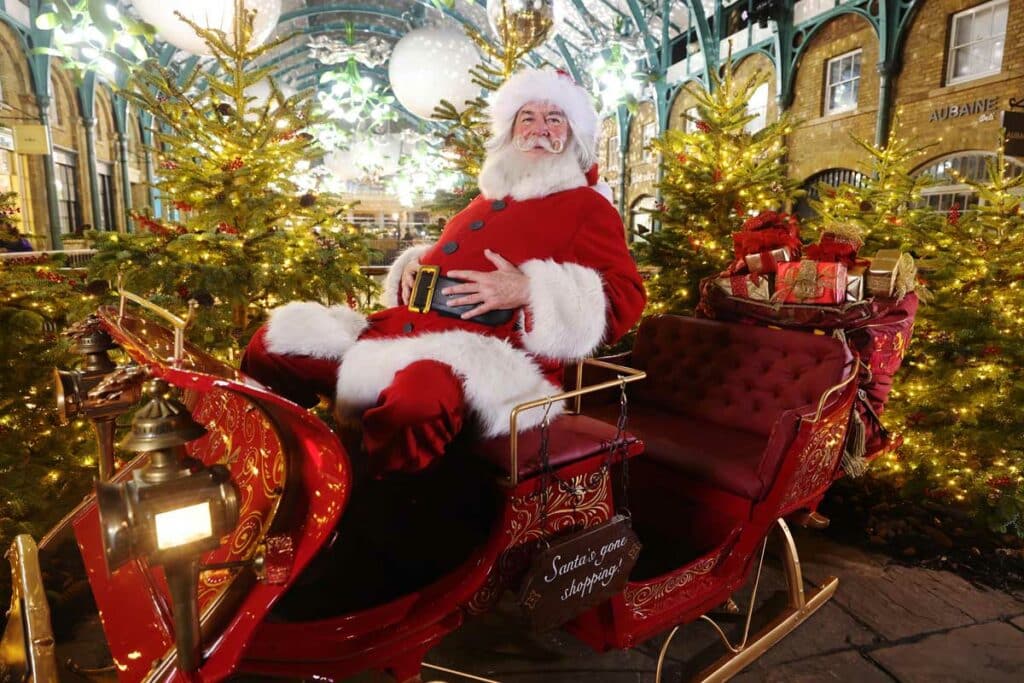 Covent Garden Christmas Santa