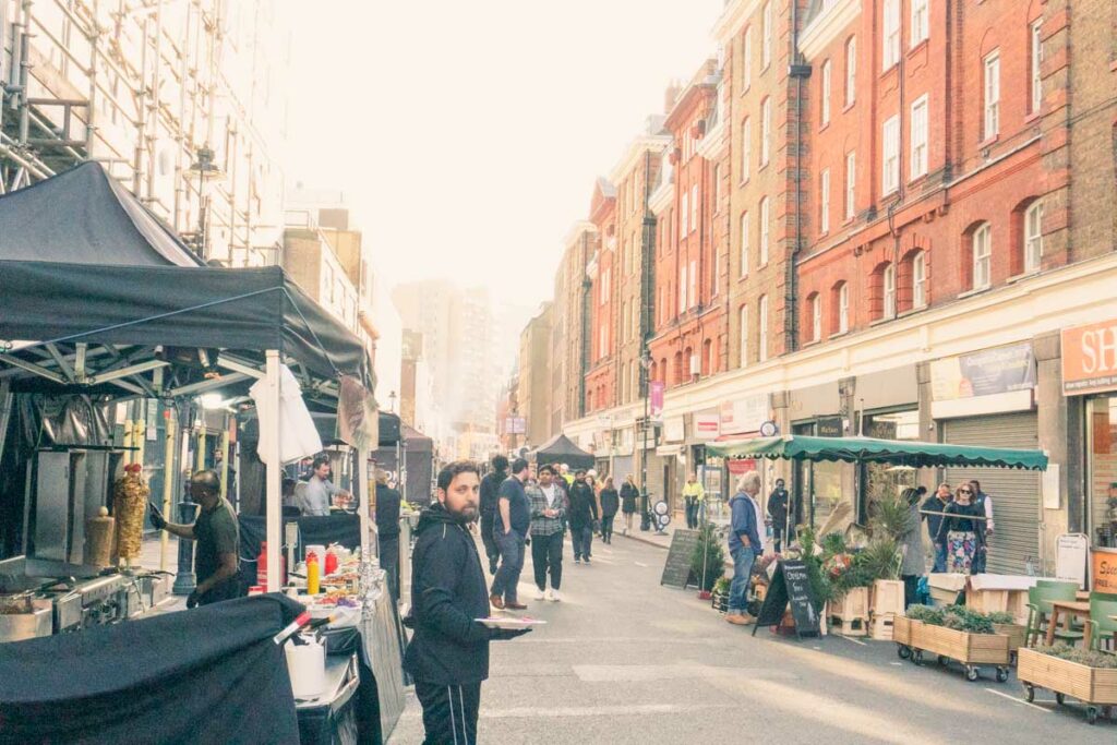 Little Italy and Leather Lane