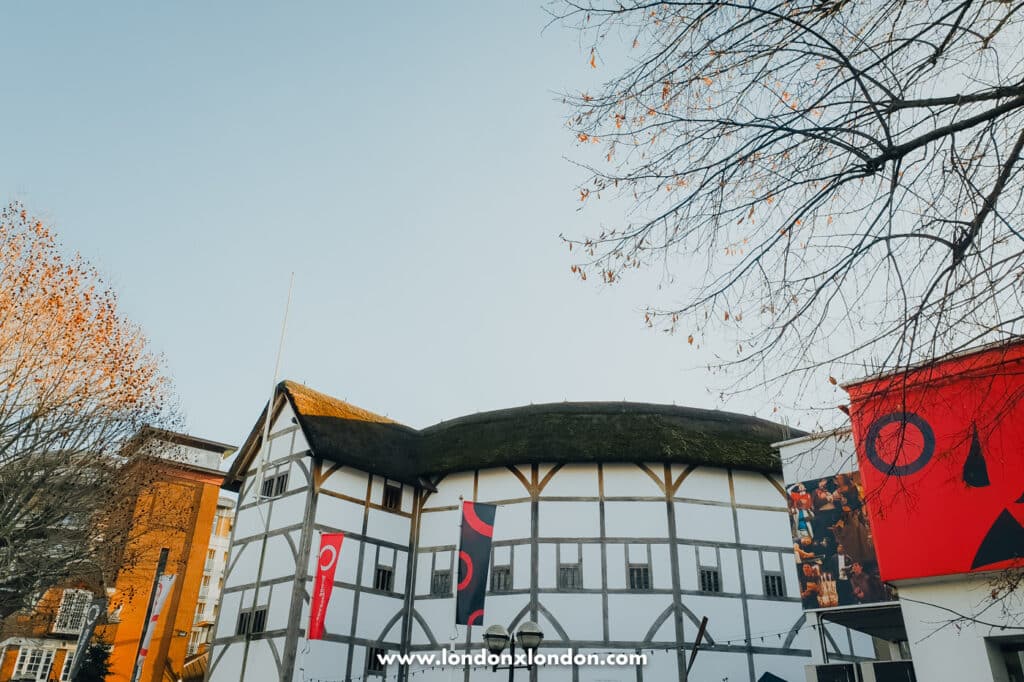 The exterior of Shakespeare's Globe