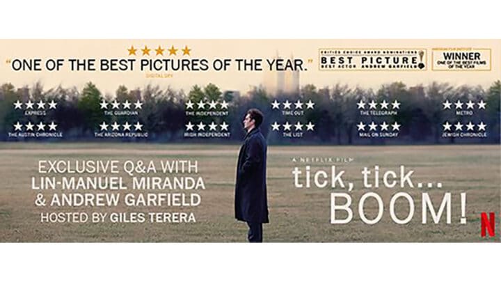 Tick, Tick… BOOM! The New Lin-Manuel Miranda Movie Musical on Netflix Now