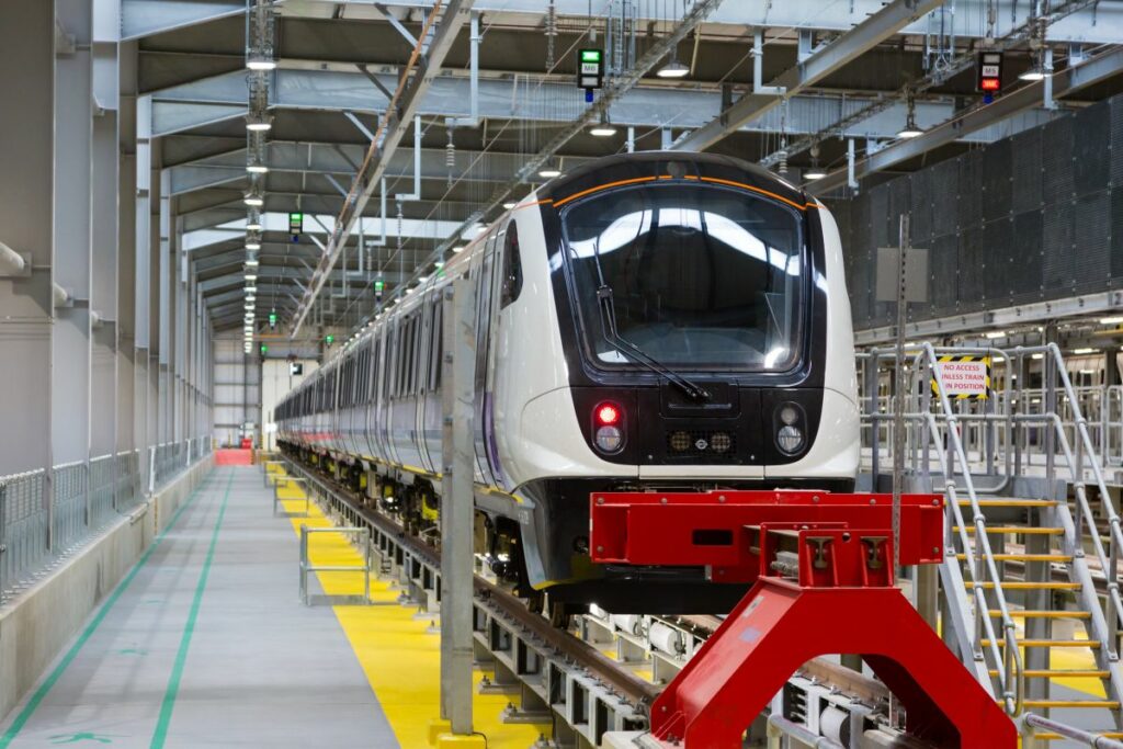 Elizabeth line train