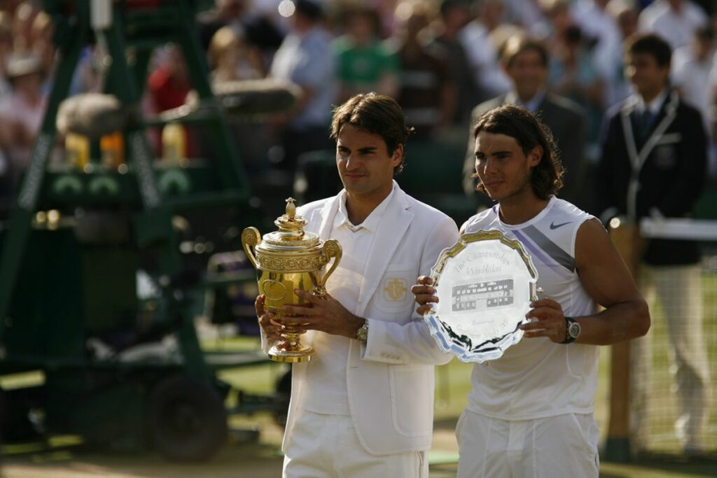 Federer and Nadal men's final