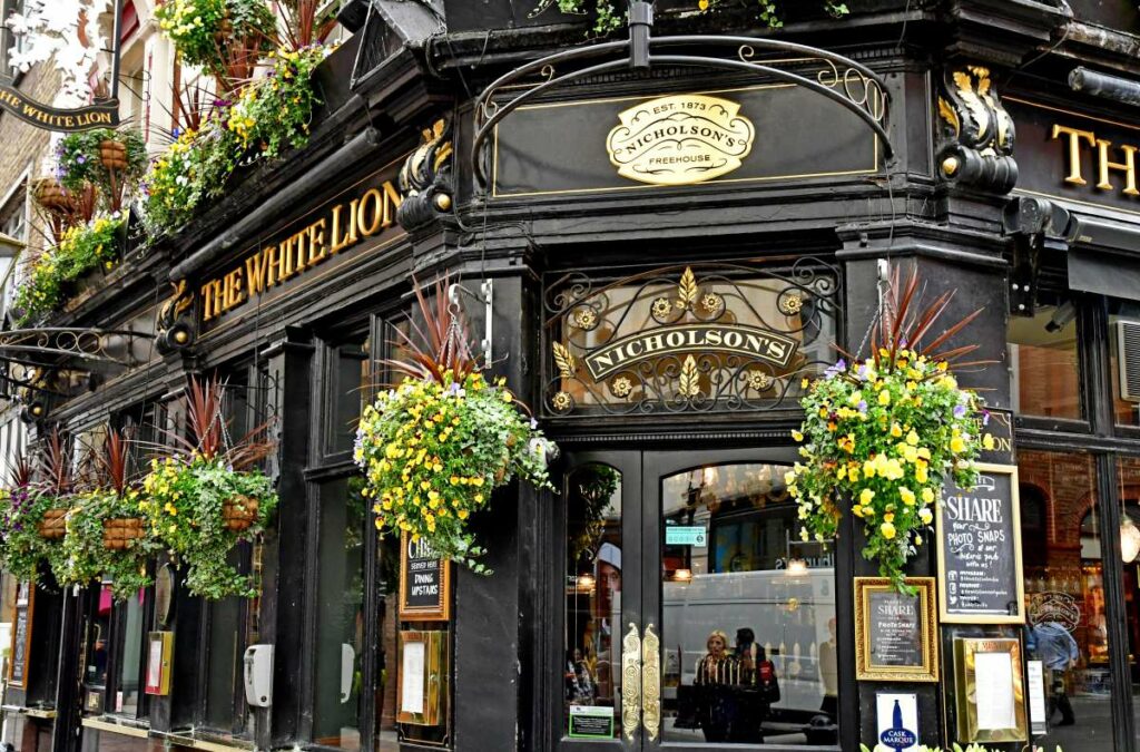 Exterior of a London Pub