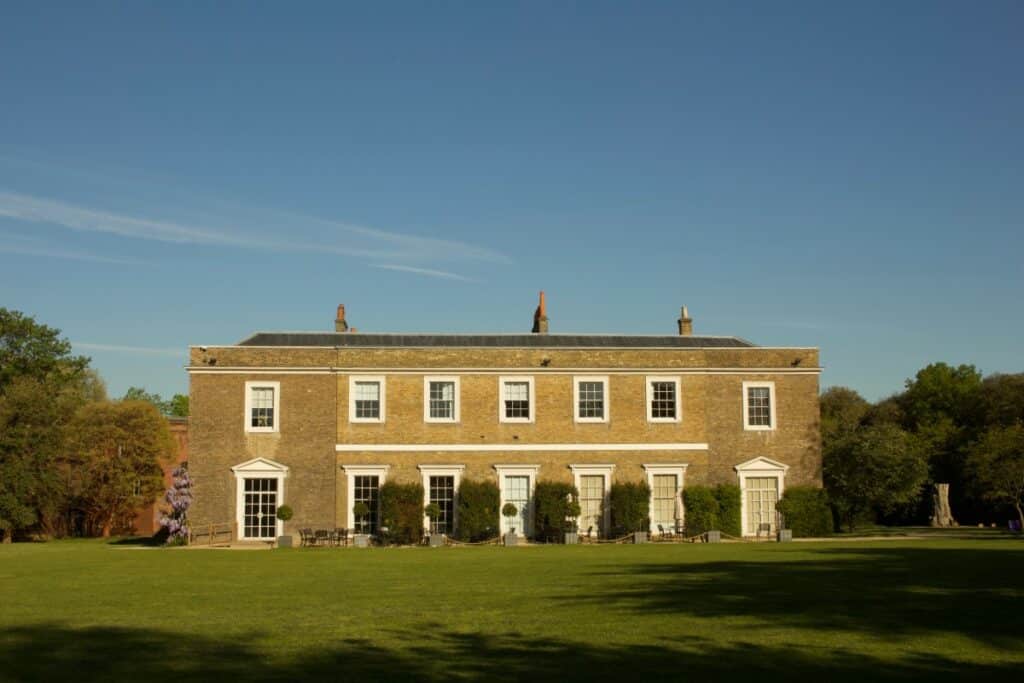 East facade of Fulham Palace