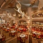 Damien Hirst’s angels, a Lutyens banking hall and a courtroom nobody repainted: 31 beautiful restaurants in London