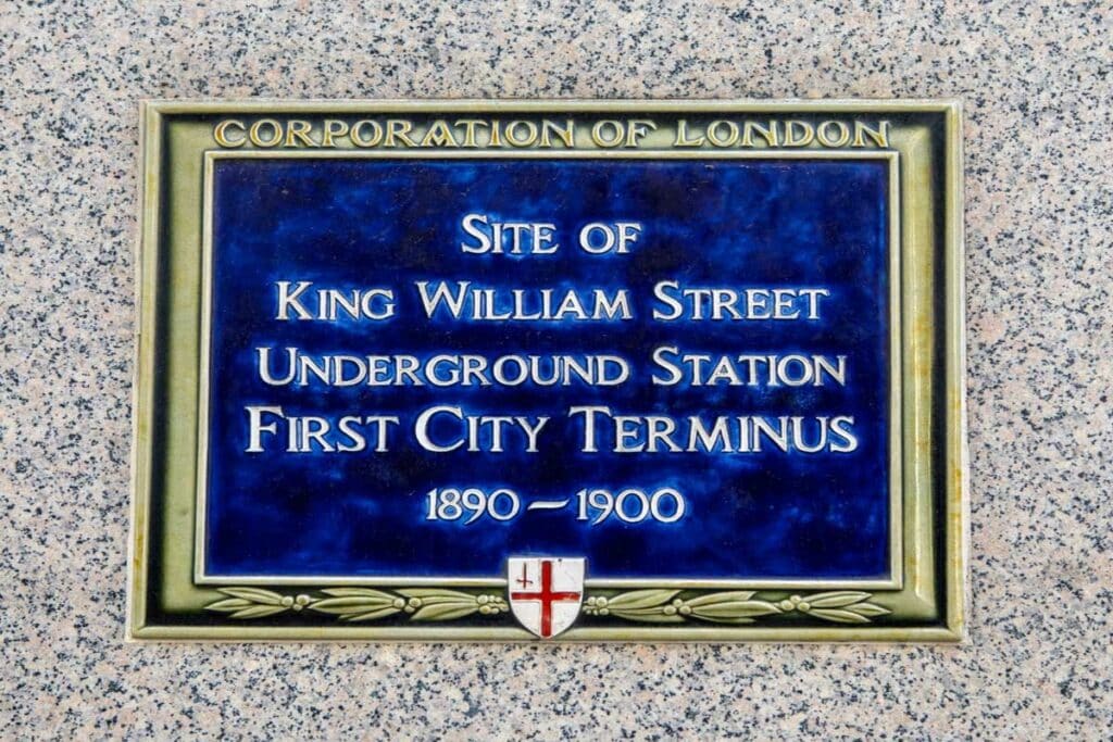 King William Street tube station
