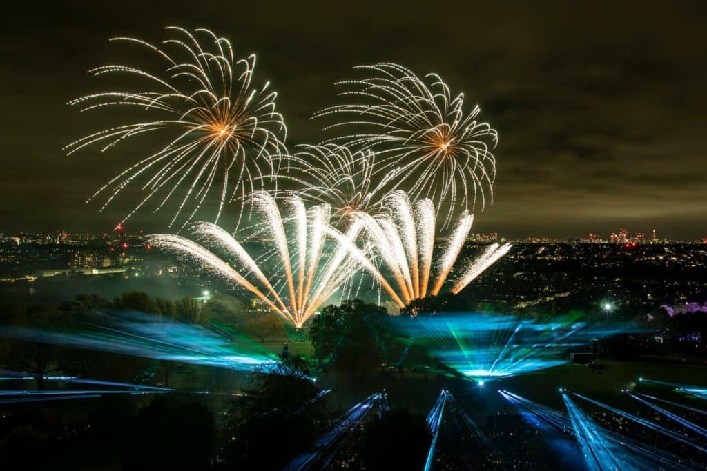 Alexandra Palace Fireworks Festival | (c) Lloyd Winters