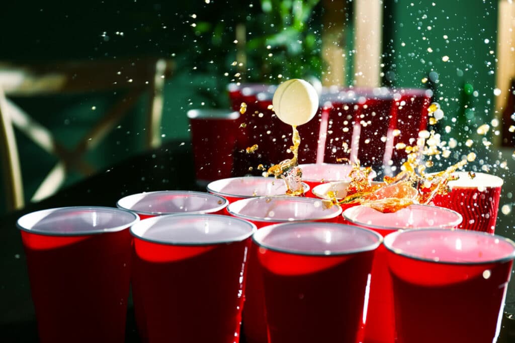 Beer pong