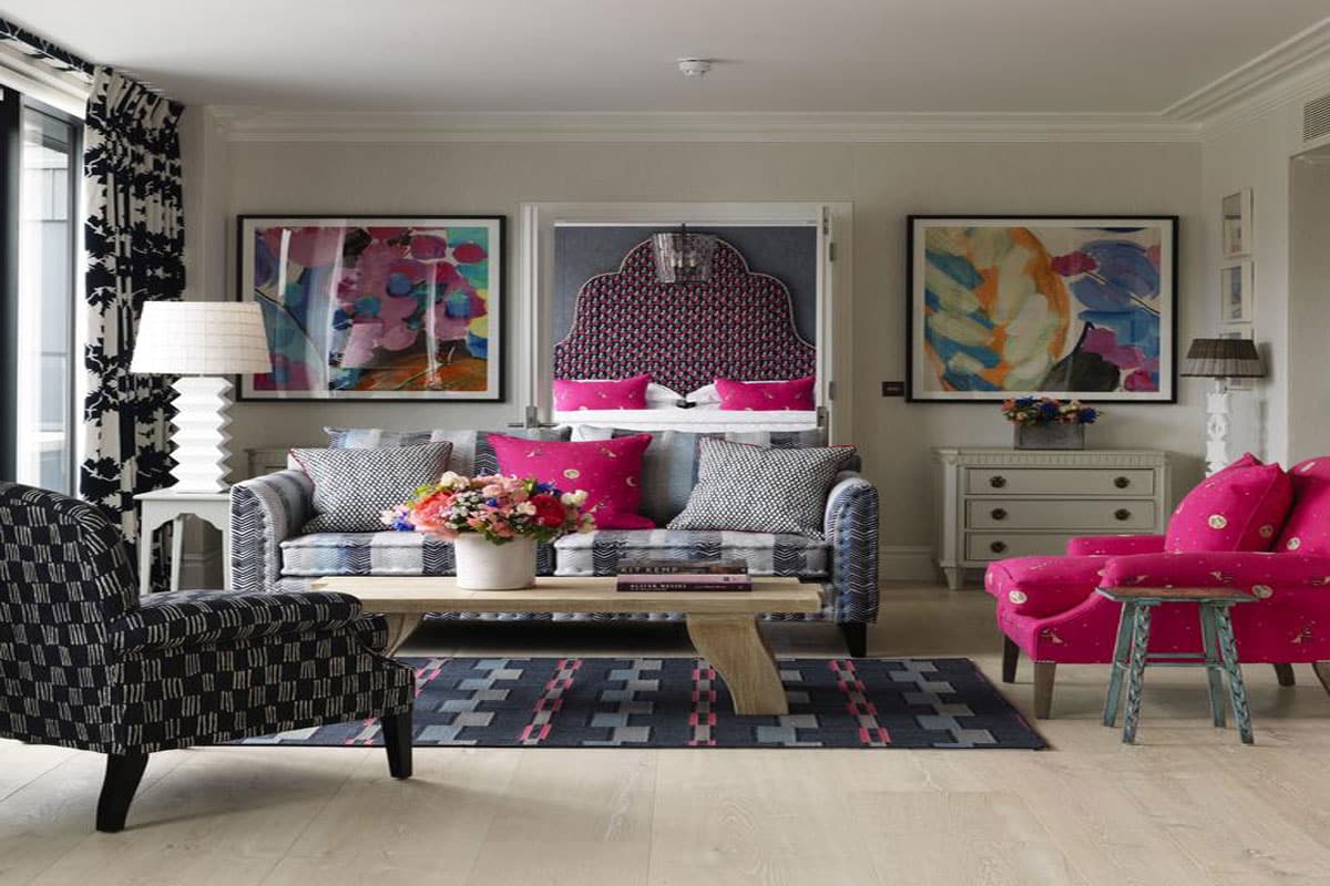 A room at Ham Yard Hotel, Soho