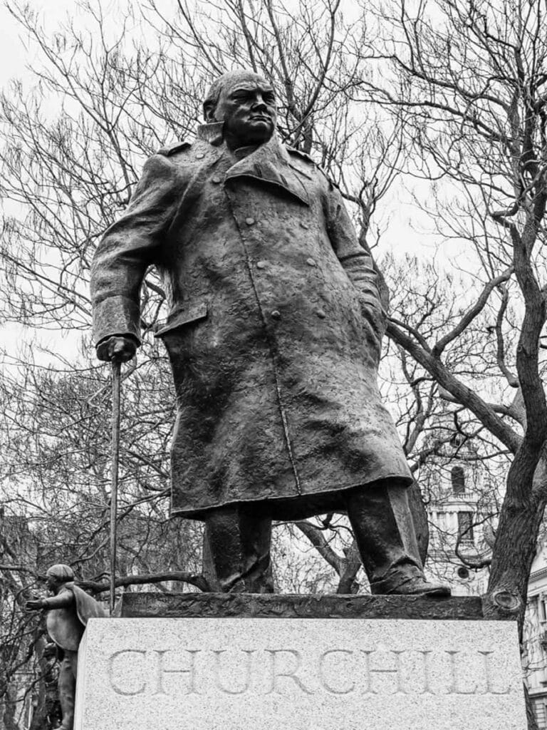 Sir Winston Churchill Statue Westminster