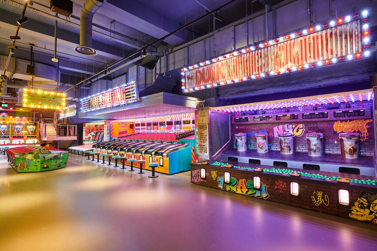 Fairgame la nouvelle fête foraine géante pour adultes à Canary Wharf