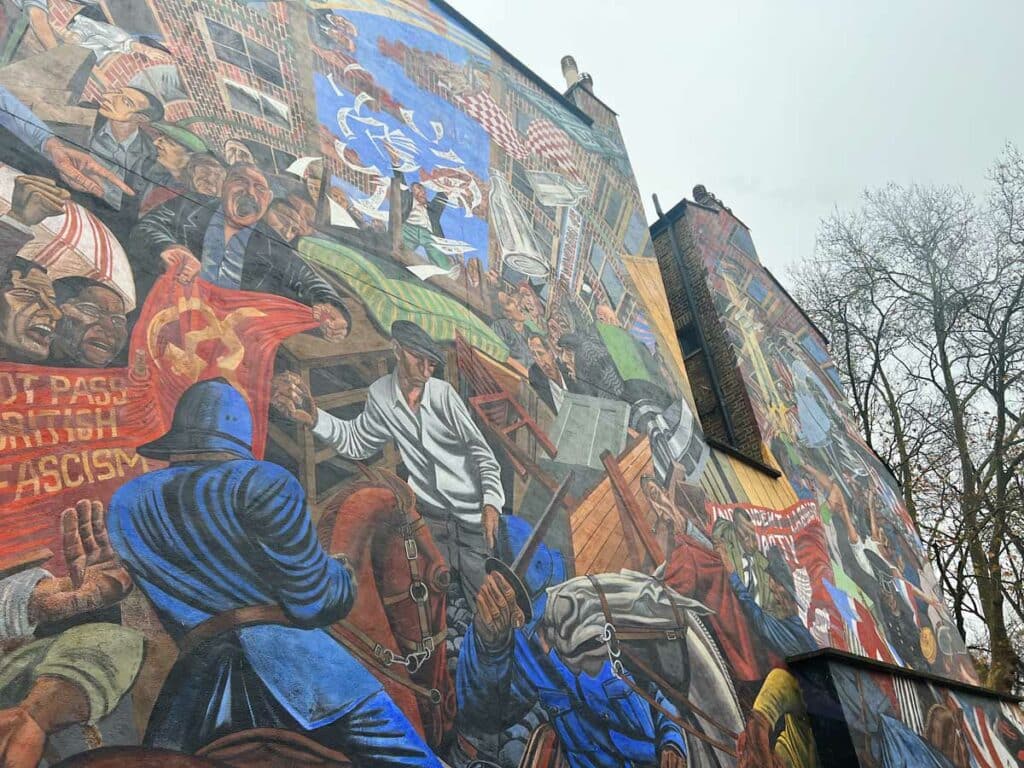 The Battle of Cable Street - The Legacy & Mural of London’s Anti-Fascist Fight