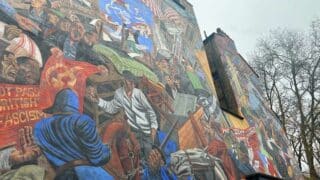 The Battle of Cable Street - The Legacy & Mural of London’s Anti-Fascist Fight
