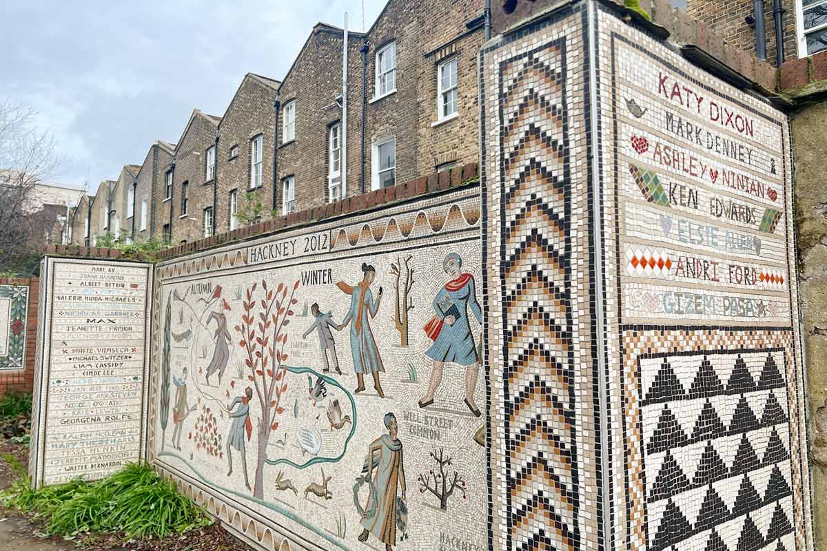 The Shepherdess Walk Mosaics — London x London