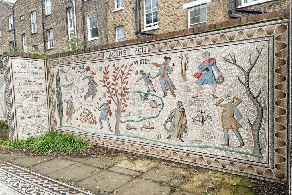 Shepherdess Walk Mosaics