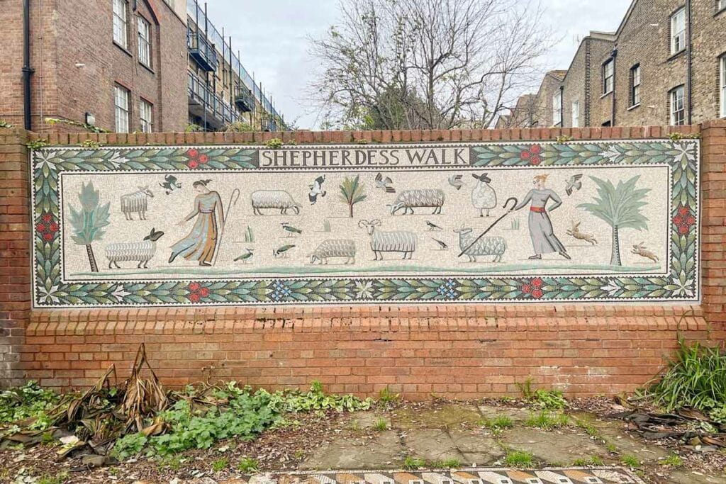 Shepherdess Walk Mosaics