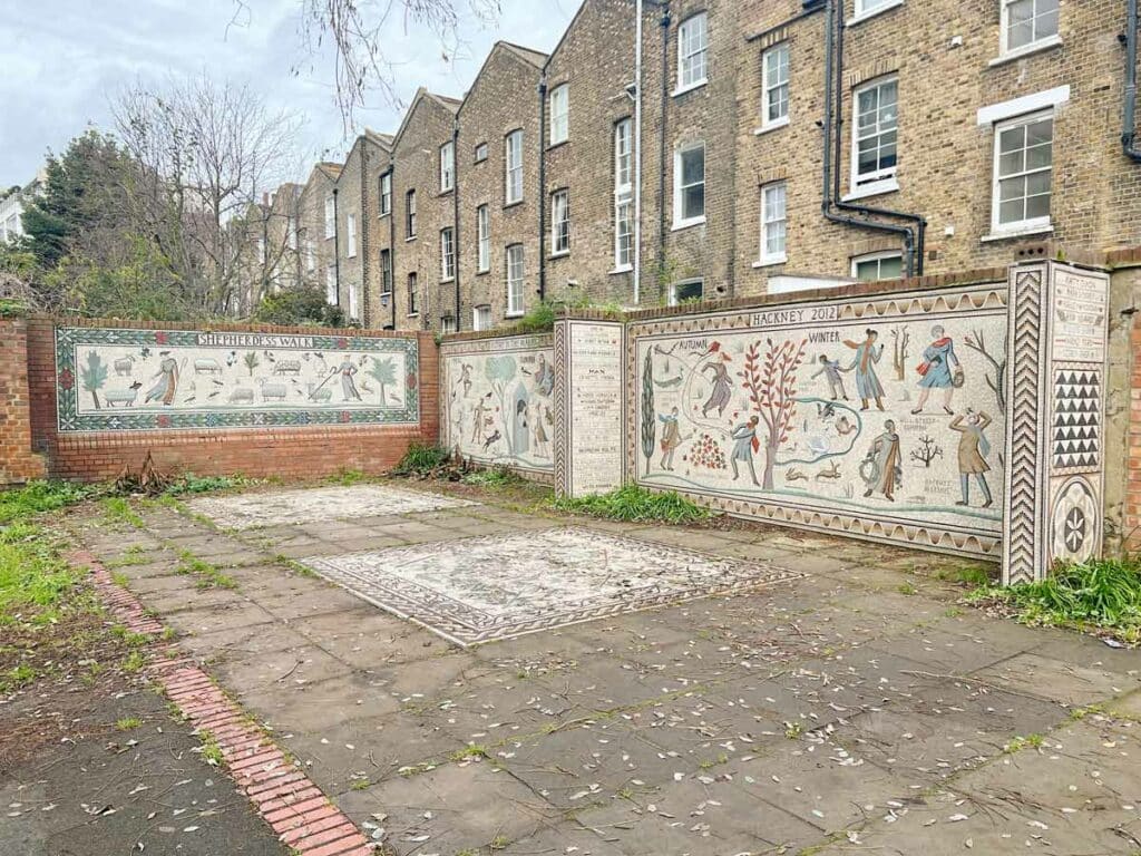 Shepherdess Walk Mosaics