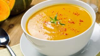 Squash Soup with Rosemary and Paprika