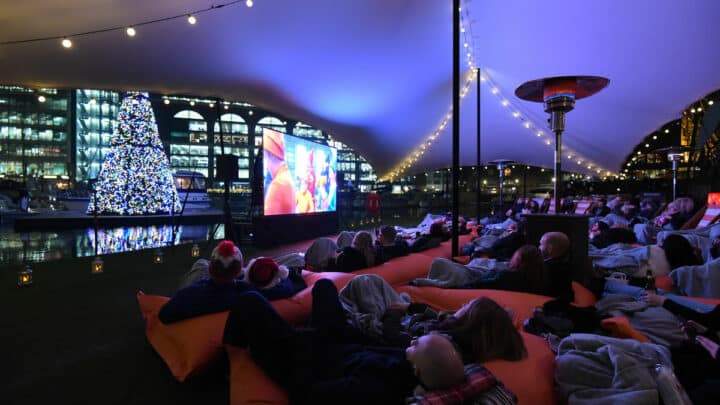 London’s Festive Floating Film Festival Returns for 2022