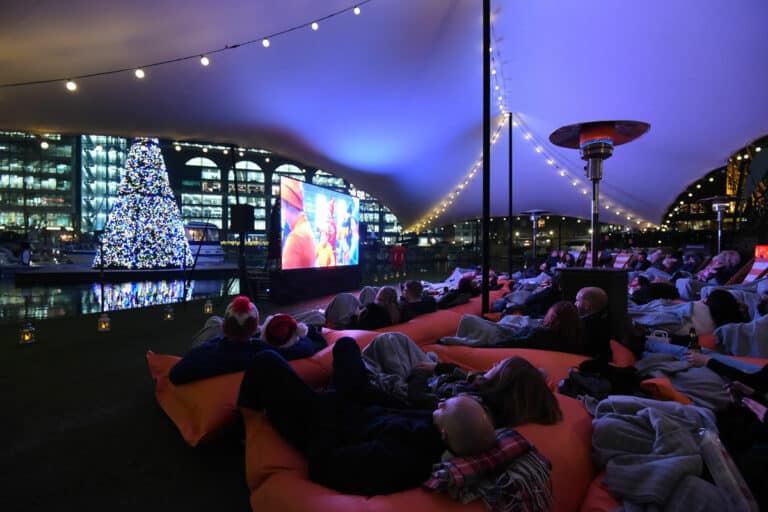 London’s Festive Floating Film Festival Returns for 2022