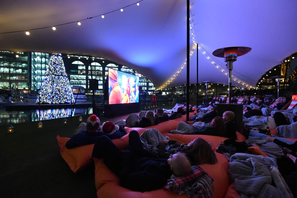 London’s Festive Floating Film Festival Returns for 2022