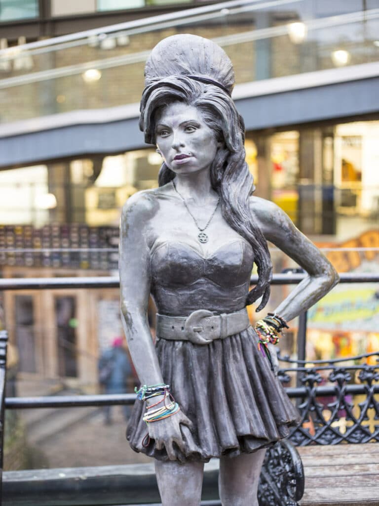 The Amy Winehouse Statue