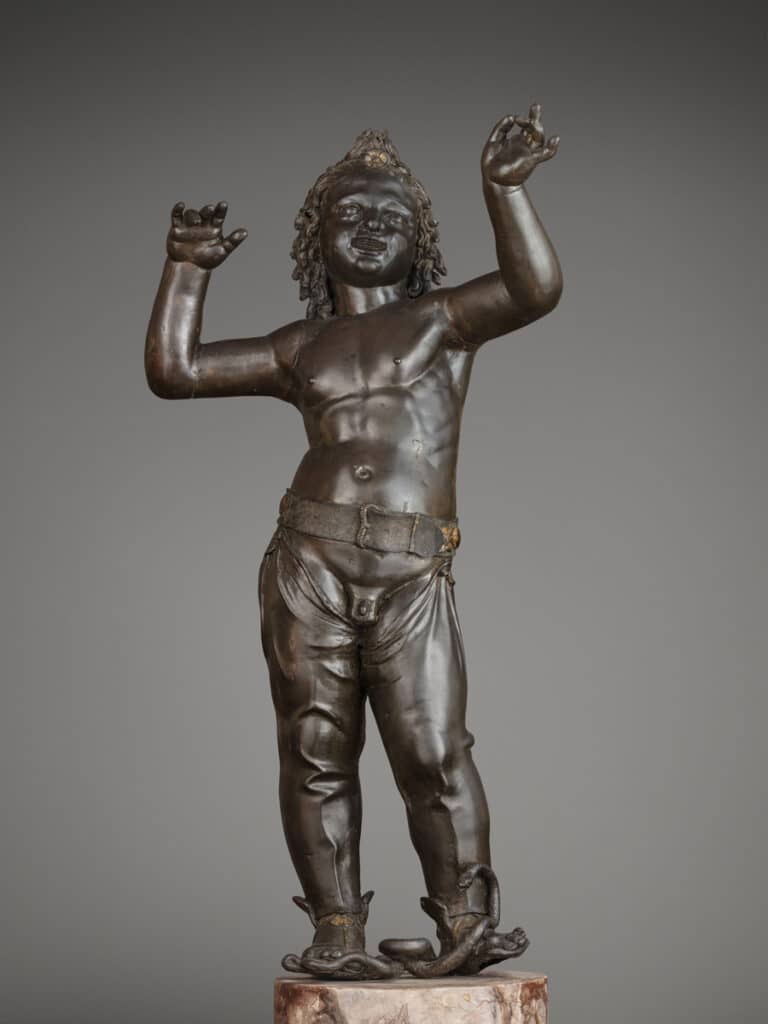 Donatello, Attis-Amorino, c. 1435–40, Florence, Museo Nazionale del Bargello, inv. Bronzes 448. Image courtesy of Museo Nazionale del Bargello, Florence.