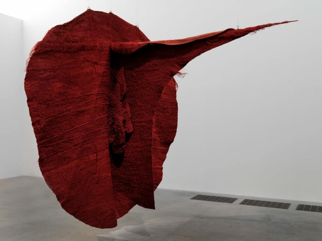 Magdalena Abakanowicz, Abakan Red, 1969
