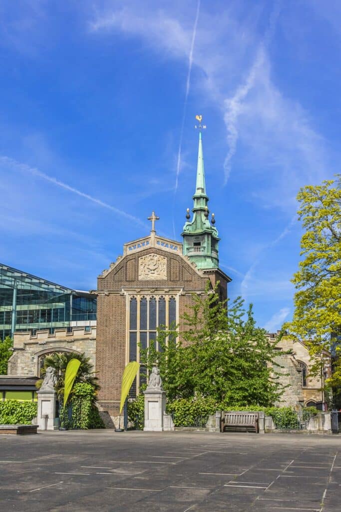 All Hallows-by-the-Tower or St. Mary the Virgin or All Hallows Barking