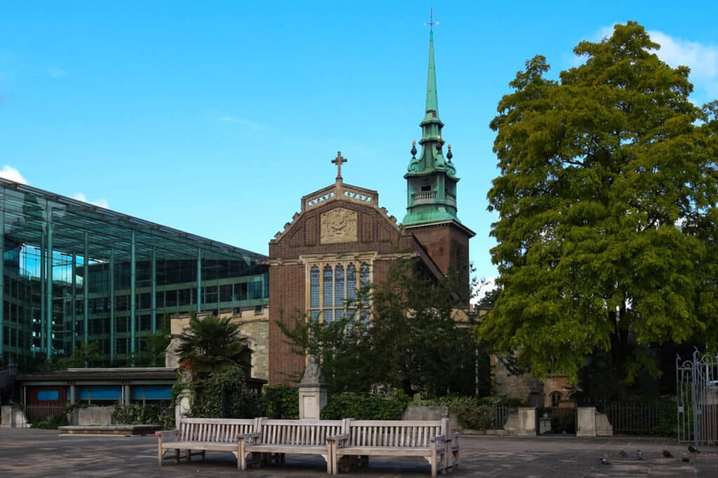 All Hallows-by-the-Tower or St. Mary the Virgin or All Hallows Barking