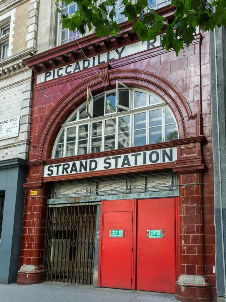 Strand or Aldwych Station