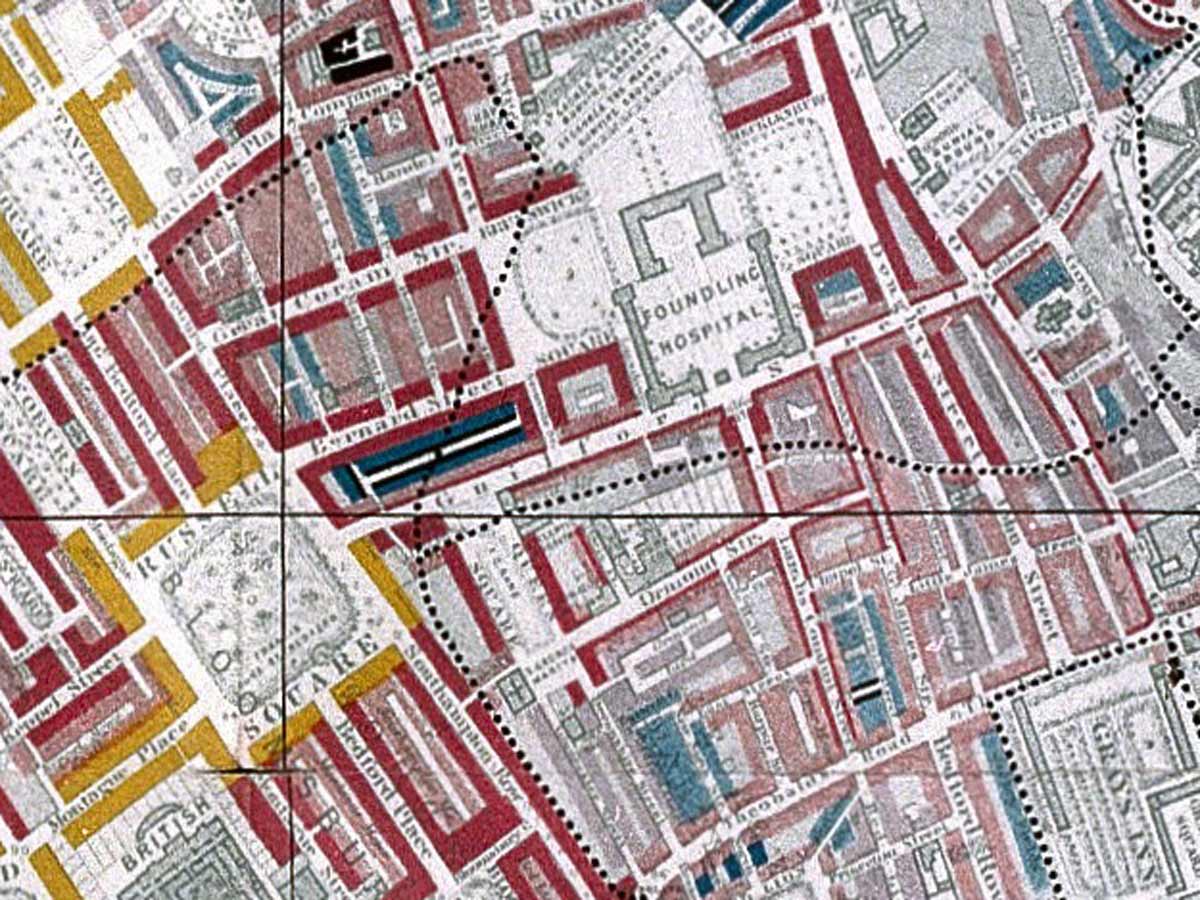 Charles Booth London Poverty Maps — London x London