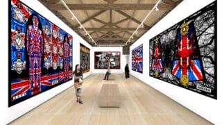 © SIRS Architects-The Gilbert and George Centre - 1st Floor Exhibition Space