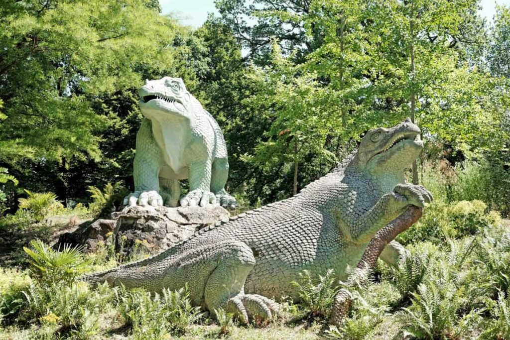 Crystal Palace Park in Crystal Palace, London
