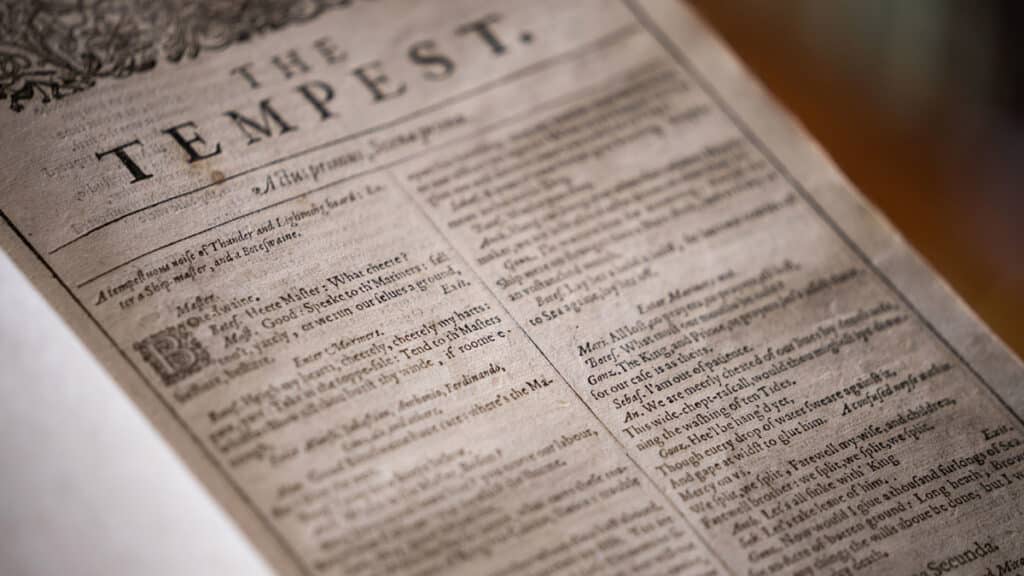 Online Dulwich First Folio - Tempest