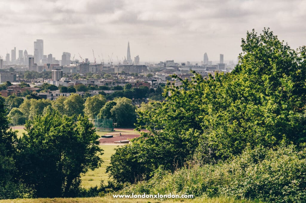 Views from top of Parliament Hill