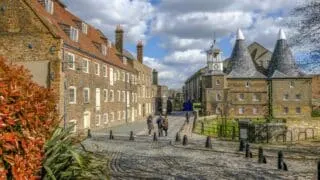 Three Mills Island, East end of London