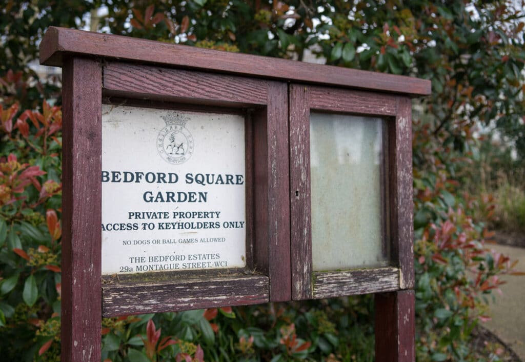 Bedford Square Garden