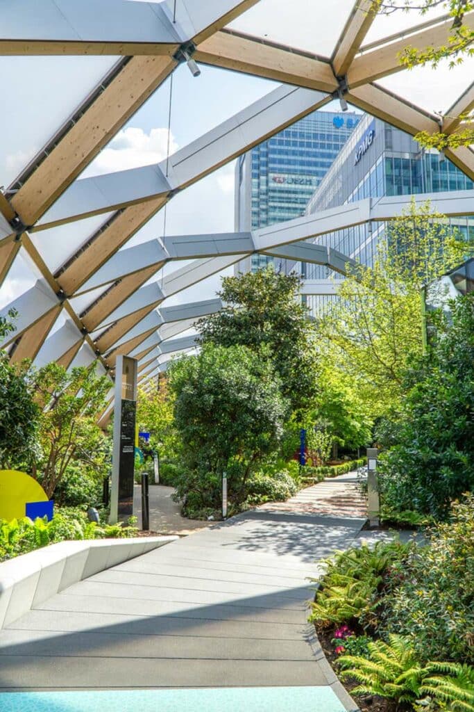 Crossrail Place Roof Garden