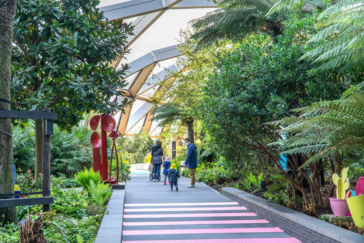 Exploring Crossrail Place Roof Garden, Canary Wharf — London x London