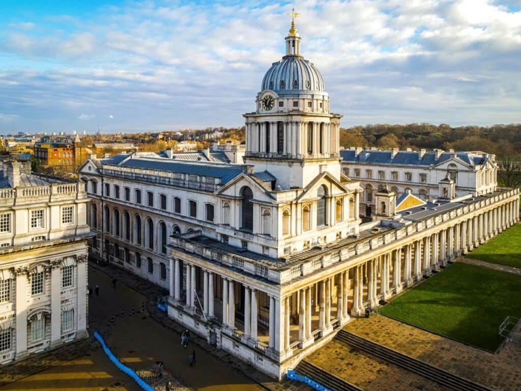 Old Royal Naval College in Greenwich