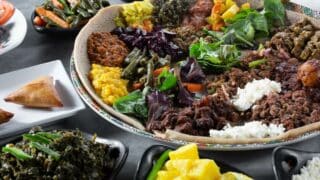 Ethiopian entrees