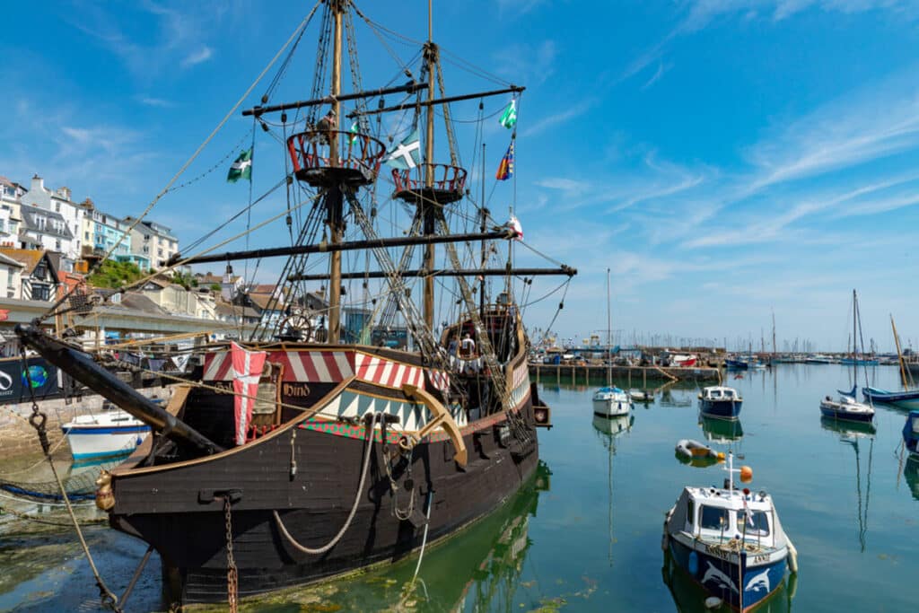 Sir Francis Drake's ship, the Golden Hinde