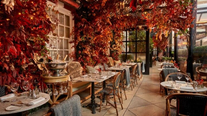 10 Cosy Winter Terraces in London