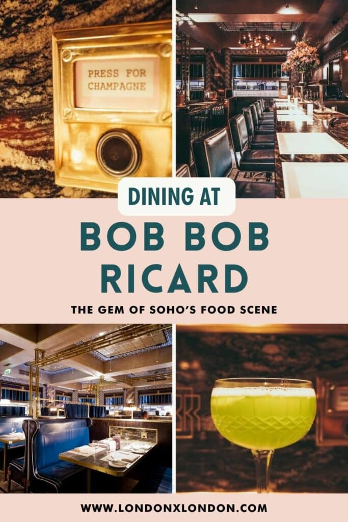 Bob Bob Ricard, Soho Review: Is It Worth the Hype? — London x London