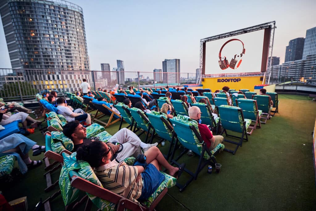 Rooftop Cinema Club Stratford