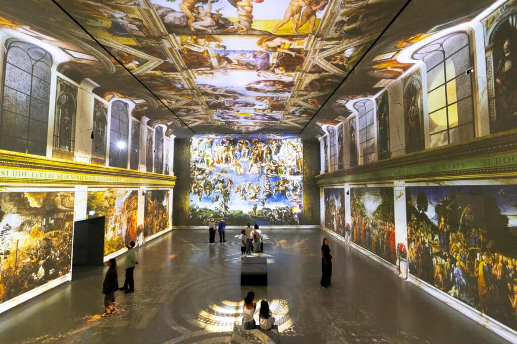 The full installation