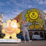 Five giant Mr Doodle sculptures have appeared across the West End, and you can follow the trail for free