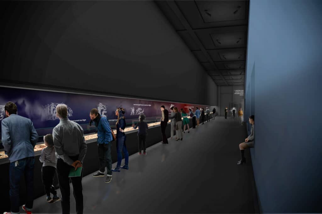 Mockup of the experience